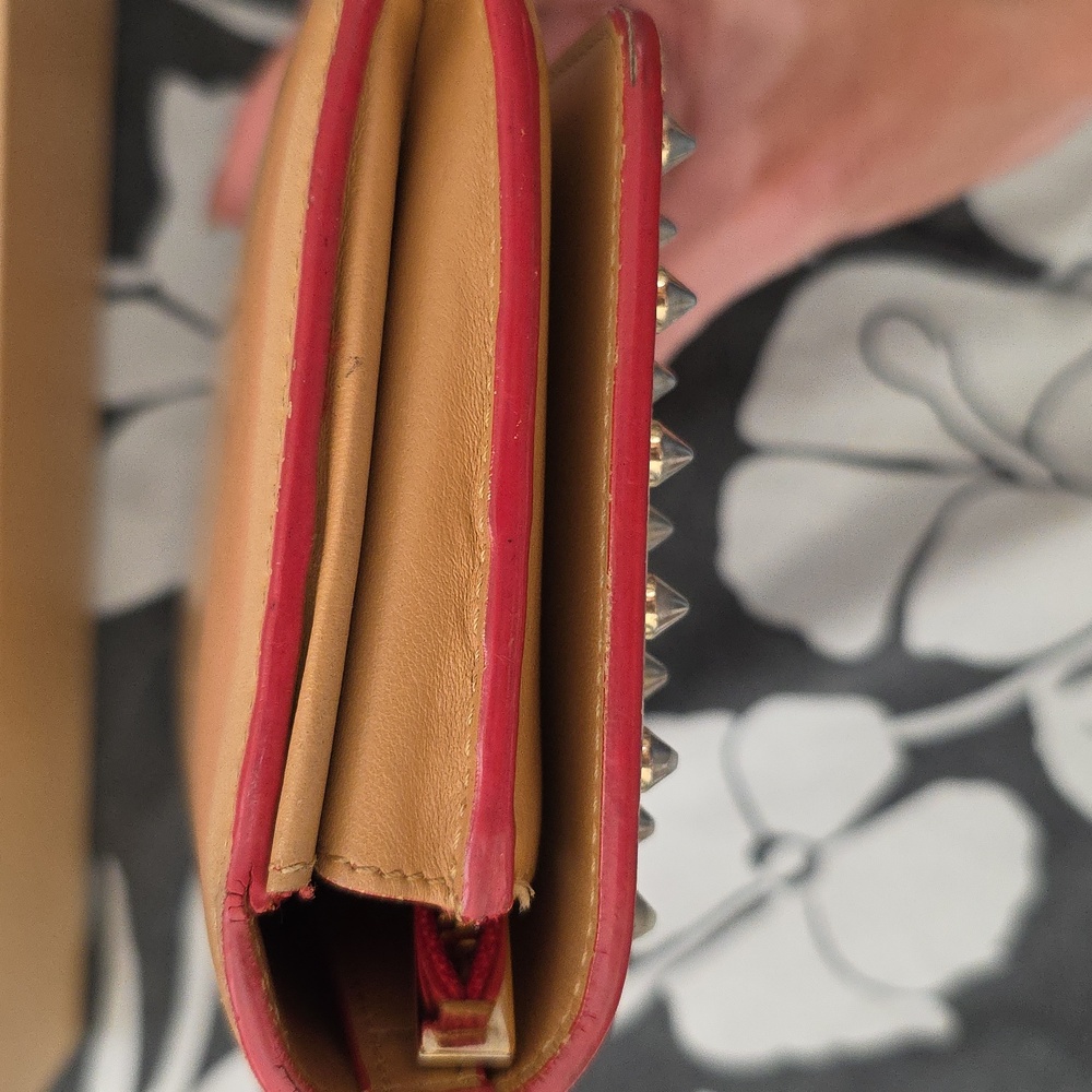 Christian LOUBOUTIN MACARON Wallet/Wristlet w/Box,Dust Bag - Picture 7 of 15